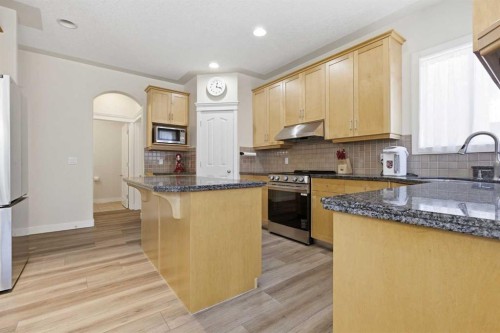 18 Royal Crest Way Nw, Calgary, AB - Indoor Photo Showing Kitchen With Stainless Steel Kitchen With Upgraded Kitchen