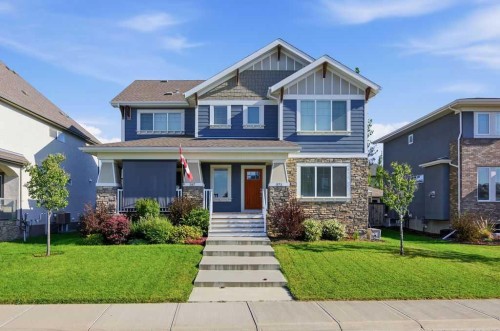 571 Mahogany Boulevard Se, Calgary, AB - Outdoor With Facade