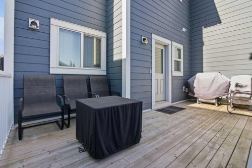 571 Mahogany Boulevard Se, Calgary, AB - Outdoor With Deck Patio Veranda With Exterior