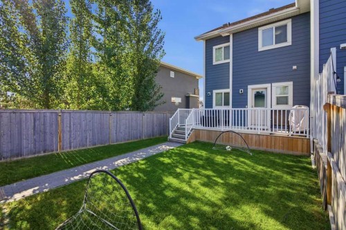 571 Mahogany Boulevard Se, Calgary, AB - Outdoor With Deck Patio Veranda
