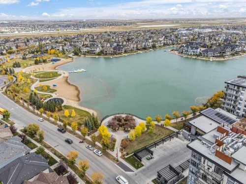 571 Mahogany Boulevard Se, Calgary, AB - Outdoor With Body Of Water With View