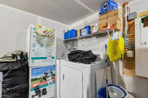 120 Belmont Villas Sw, Calgary, AB - Indoor Photo Showing Laundry Room