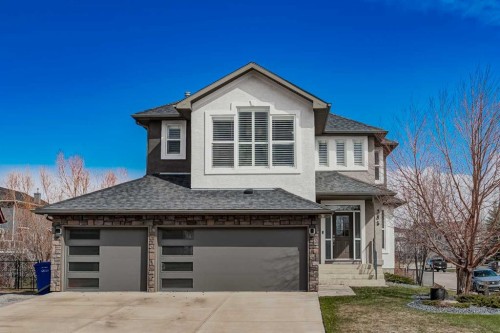 385 Rainbow Falls Way, Chestermere, AB - Outdoor With Facade