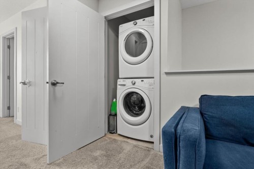 330 Redstone Boulevard Ne, Calgary, AB - Indoor Photo Showing Laundry Room