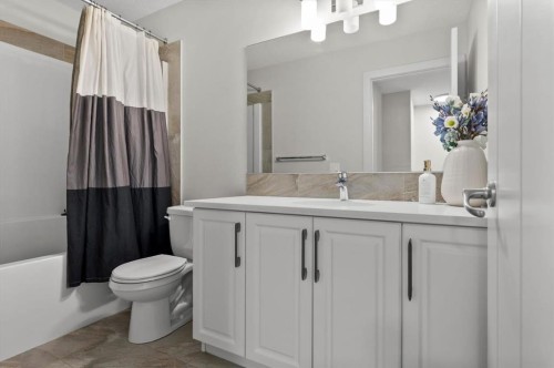 330 Redstone Boulevard Ne, Calgary, AB - Indoor Photo Showing Bathroom