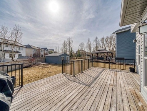 91 Silverado Ridge Crescent Sw, Calgary, AB - Outdoor With Deck Patio Veranda With Exterior