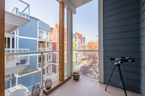 343-333 Riverfront Avenue Se, Calgary, AB - Outdoor With Balcony With Exterior