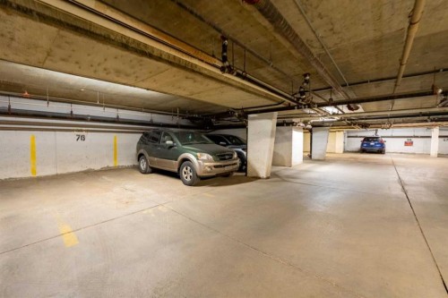 343-333 Riverfront Avenue Se, Calgary, AB - Indoor Photo Showing Garage