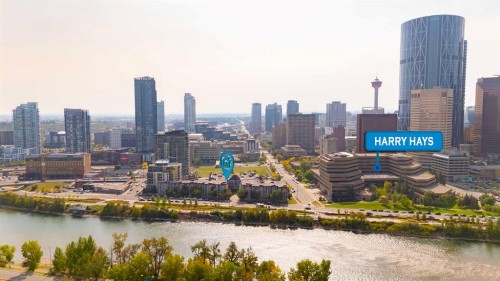 343-333 Riverfront Avenue Se, Calgary, AB - Outdoor With View