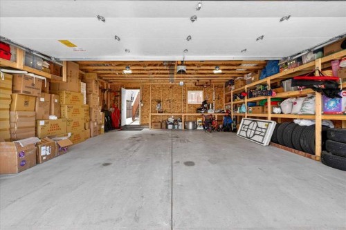 244 Silverado Range View Sw, Calgary, AB - Indoor Photo Showing Garage