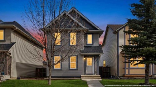 244 Silverado Range View Sw, Calgary, AB - Outdoor With Facade