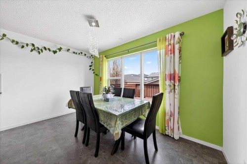 244 Silverado Range View Sw, Calgary, AB - Indoor Photo Showing Dining Room
