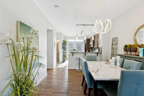 46 Kinlea Common Nw, Calgary, AB - Indoor Photo Showing Dining Room