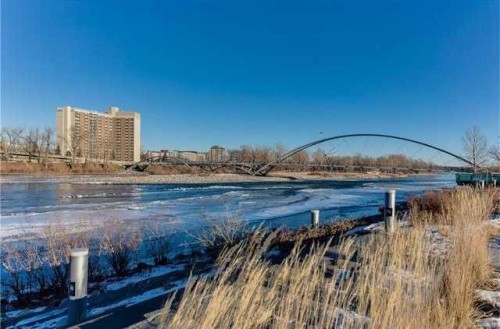 407-560 6 Avenue Se, Calgary, AB - Outdoor With Body Of Water With View