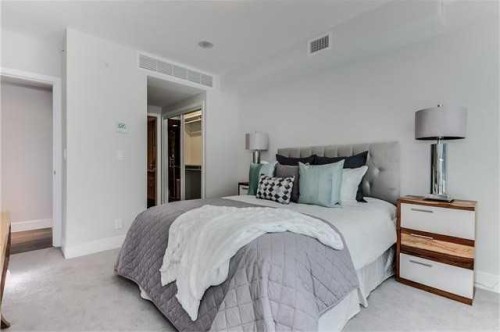 407-560 6 Avenue Se, Calgary, AB - Indoor Photo Showing Bedroom