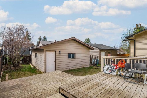 19 Bernard Drive Nw, Calgary, AB - Outdoor With Deck Patio Veranda With Exterior