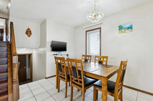 156 Falshire Close Ne, Calgary, AB - Indoor Photo Showing Dining Room