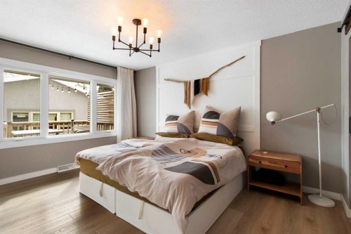 9828 Avalon Road Se, Calgary, AB - Indoor Photo Showing Bedroom
