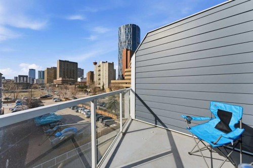 417-333 Riverfront Avenue Se, Calgary, AB - Outdoor With Balcony