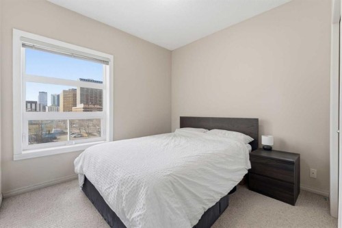 417-333 Riverfront Avenue Se, Calgary, AB - Indoor Photo Showing Bedroom
