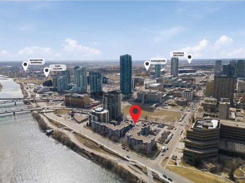 417-333 Riverfront Avenue Se, Calgary, AB - Outdoor With View