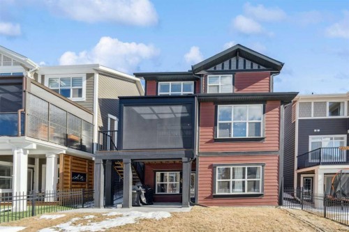 55 Sundown Crescent, Cochrane, AB - Outdoor With Facade