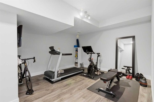 5927 34 Street Sw, Calgary, AB - Indoor Photo Showing Gym Room