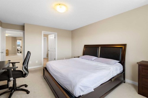 91 Panamount Common Nw, Calgary, AB - Indoor Photo Showing Bedroom