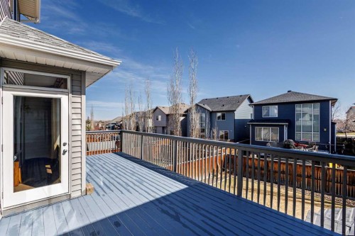 91 Panamount Common Nw, Calgary, AB - Outdoor With Deck Patio Veranda With Exterior