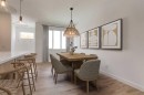 206 Greystone Boulevard, Cochrane, AB  - Indoor Photo Showing Dining Room 