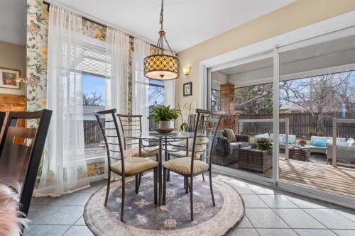 223 45 Street Sw, Calgary, AB - Indoor Photo Showing Dining Room