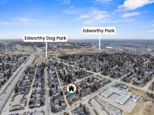 223 45 Street Sw, Calgary, AB - Outdoor With View