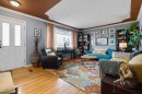 223 45 Street Sw, Calgary, AB  - Indoor Photo Showing Living Room 