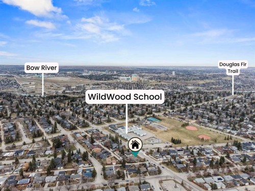 223 45 Street Sw, Calgary, AB - Outdoor With View