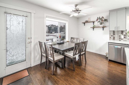 125 Coventry Crescent Ne, Calgary, AB - Indoor Photo Showing Dining Room