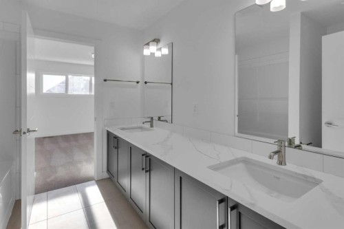 137 Copperhead Road Se, Calgary, AB - Indoor Photo Showing Bathroom