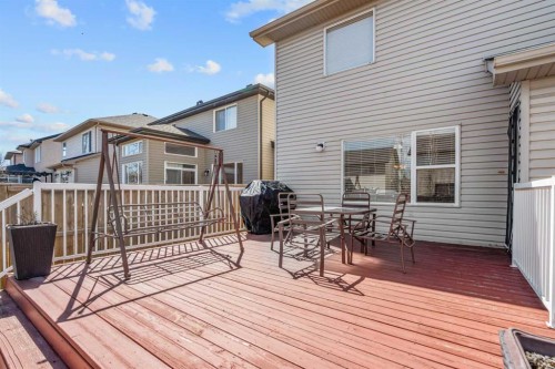 8 Chapalina Rise Se, Calgary, AB - Outdoor With Deck Patio Veranda With Exterior