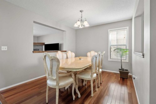 8 Chapalina Rise Se, Calgary, AB - Indoor Photo Showing Dining Room