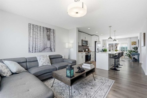 2202-250 Fireside View, Cochrane, AB - Indoor Photo Showing Living Room