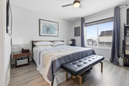 2202-250 Fireside View, Cochrane, AB - Indoor Photo Showing Bedroom