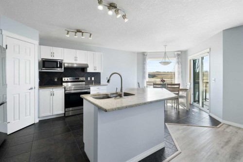 57 Bridlecrest Court Sw, Calgary, AB - Indoor Photo Showing Kitchen With Upgraded Kitchen