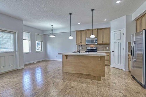 508-413 River Avenue, Cochrane, AB - Indoor Photo Showing Kitchen