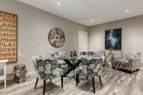 39 Cranbrook Crescent Se, Calgary, AB - Indoor Photo Showing Dining Room