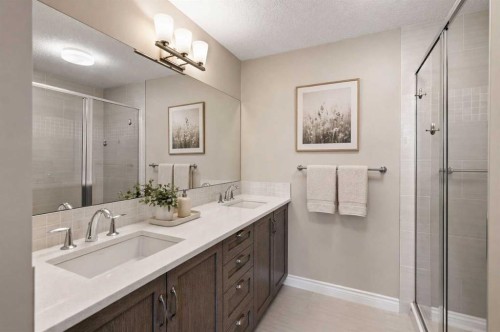 207-39 Quarry Gate Se, Calgary, AB - Indoor Photo Showing Bathroom