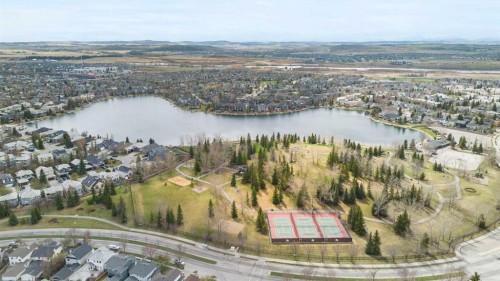 71 Chaparral Grove Se, Calgary, AB - Outdoor With Body Of Water With View