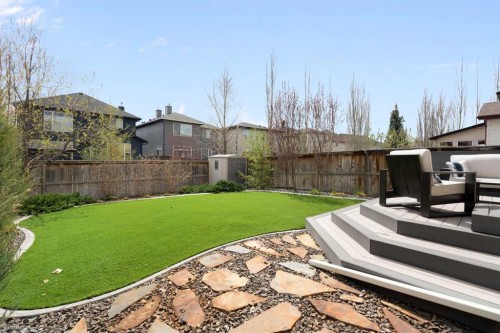 71 Chaparral Grove Se, Calgary, AB - Outdoor With Backyard