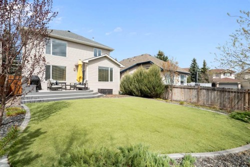 71 Chaparral Grove Se, Calgary, AB - Outdoor With Deck Patio Veranda