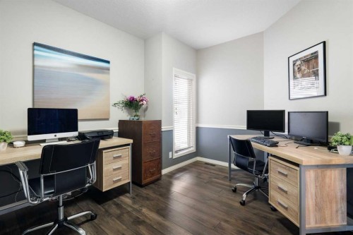 71 Chaparral Grove Se, Calgary, AB - Indoor Photo Showing Office