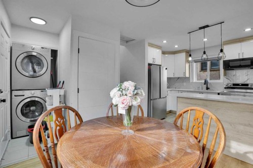 51 Taraglen Road Ne, Calgary, AB - Indoor Photo Showing Dining Room