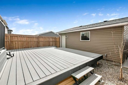 80 Wolf Gate, Okotoks, AB - Outdoor With Deck Patio Veranda With Exterior